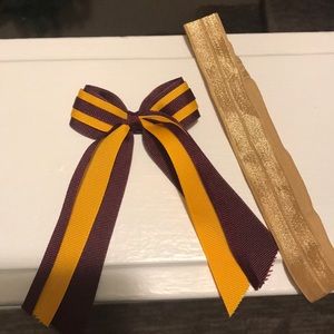 CMU Hair clip/ headband